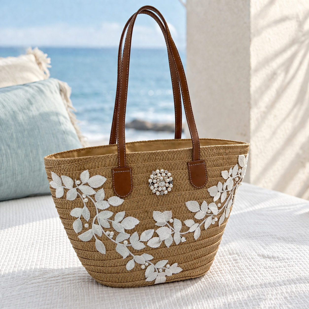 Pearl Garden Luxe Tote