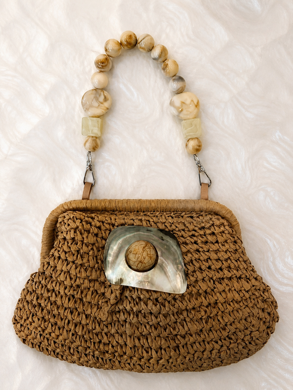 Moon Tide Shell Clutch