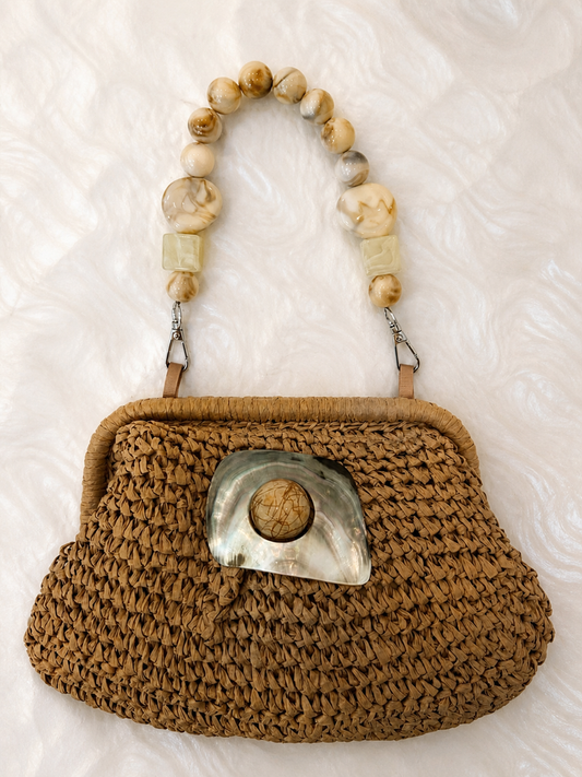 Moon Tide Shell Clutch