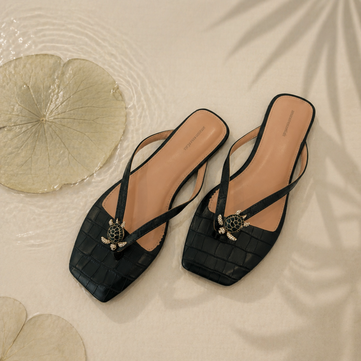 Verde Coast Tortoise Accent Sandal