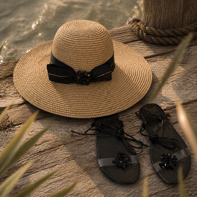 Midnight Riviera Sun Hat