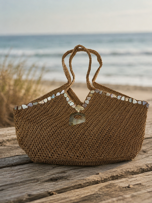 Ocean Muse Woven Tote