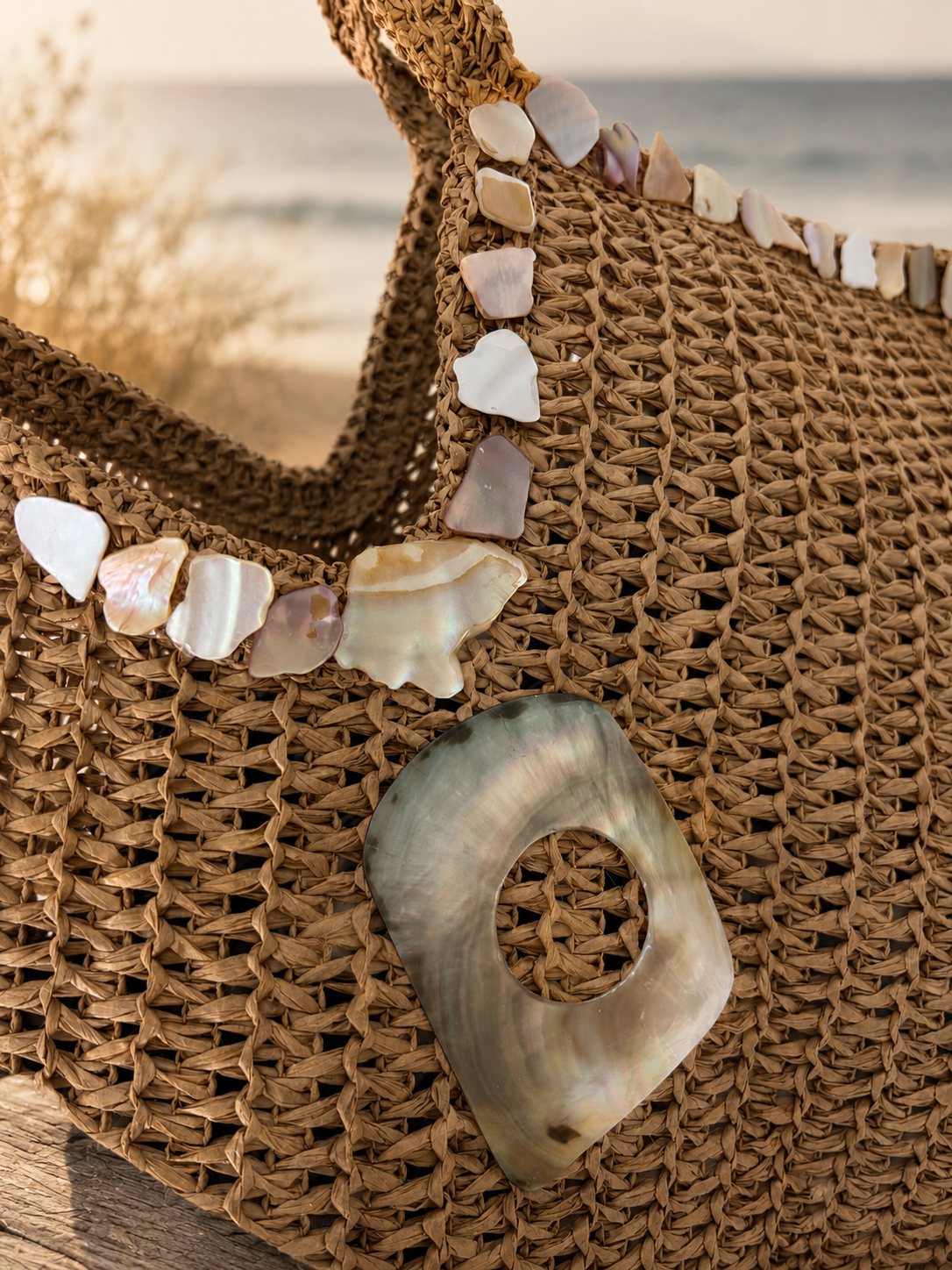 Ocean Muse Woven Tote