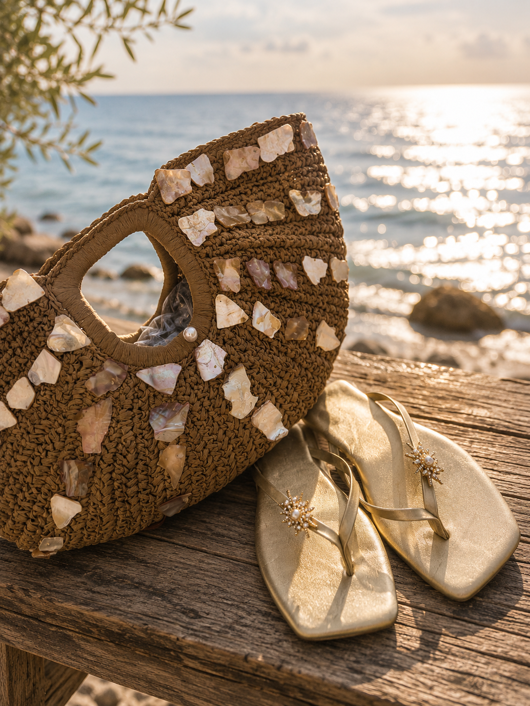 Celeste Pearl Embellished Sandal