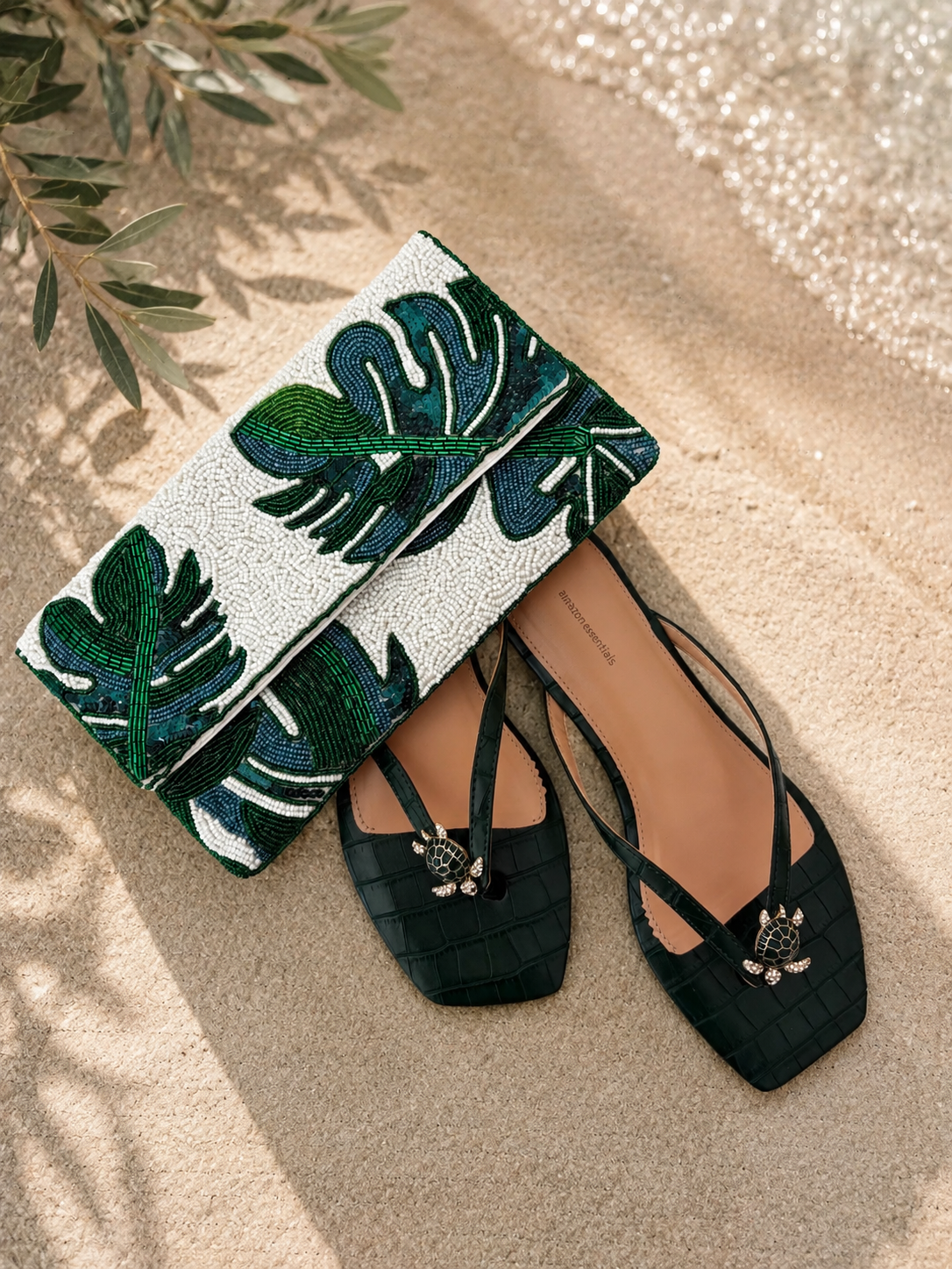 Verde Coast Tortoise Accent Sandal